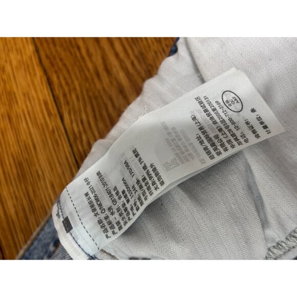 Abercrombie Fitch Womens Ankle Straight Ultra High-Rise Jeans Plus Sz 18 Blue - Picture 5 of 7